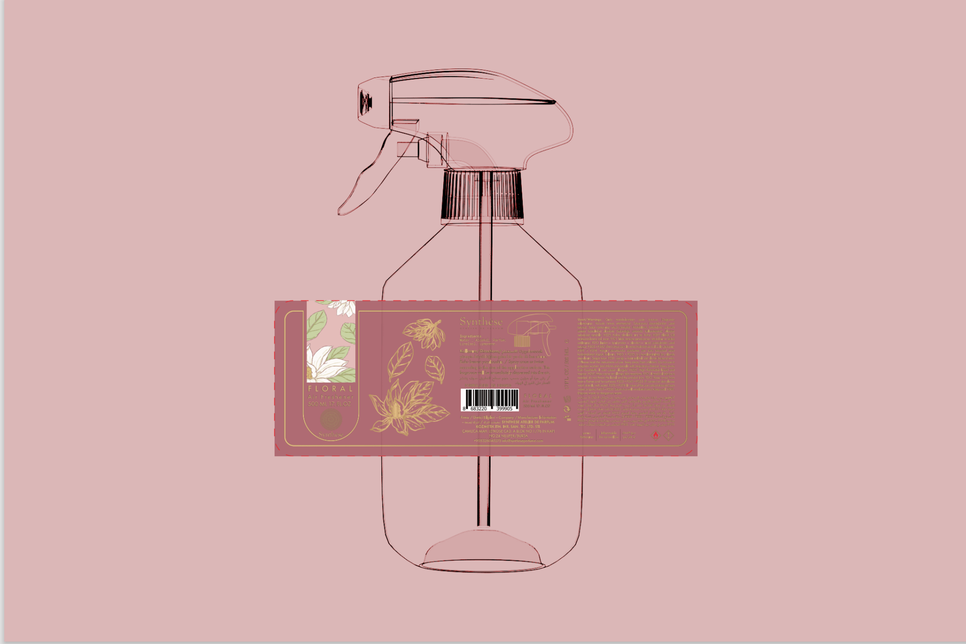 Floral Air Freshener - Synthese Atelier de Parfum