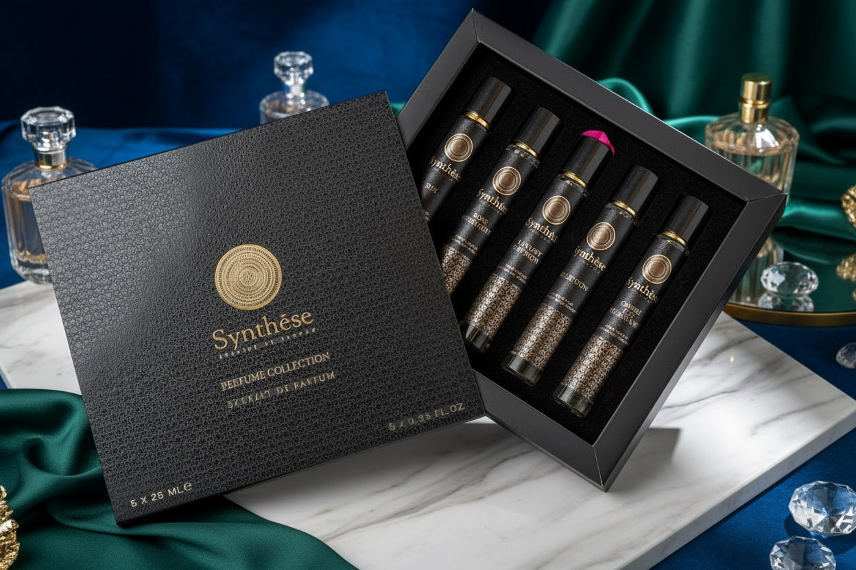 Set of 5 Gold Niche Series - Synthese Atelier de Parfum