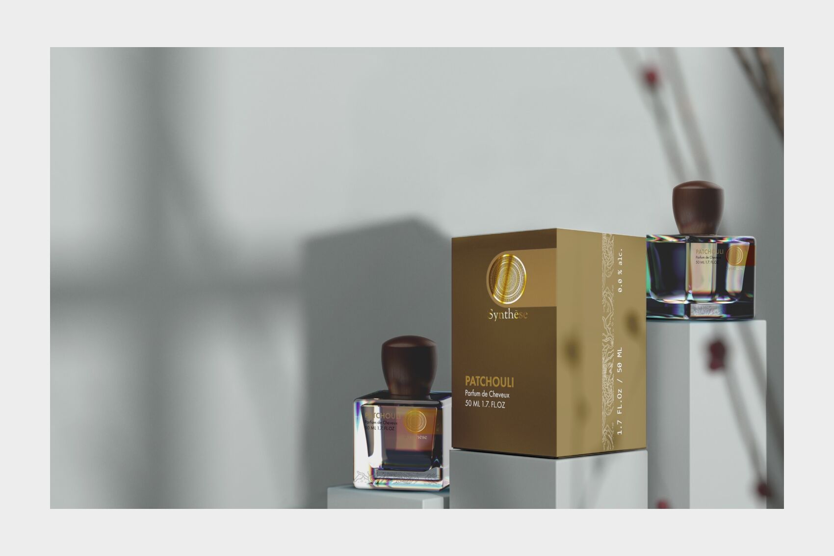 Patchouli Parfum pour Cheveux - Synthese Atelier de Parfum