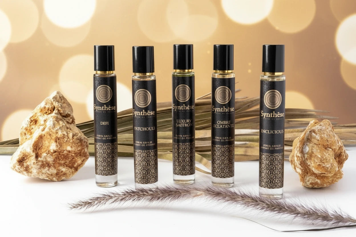 Set of 5 Gold Niche Series - Synthese Atelier de Parfum