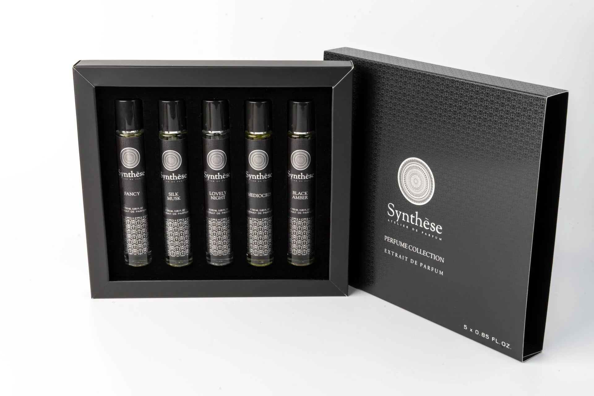 Set of 5 Silver Selective Series - Synthese Atelier de Parfum