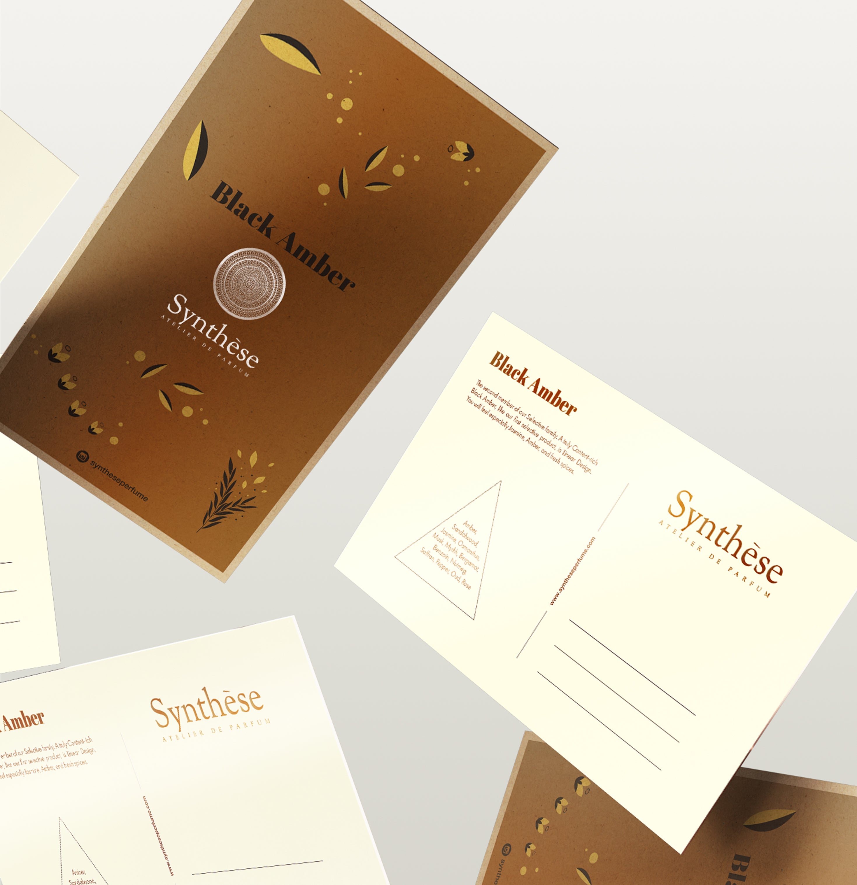 Black Amber Unisex Parfum - Synthese Atelier de Parfum