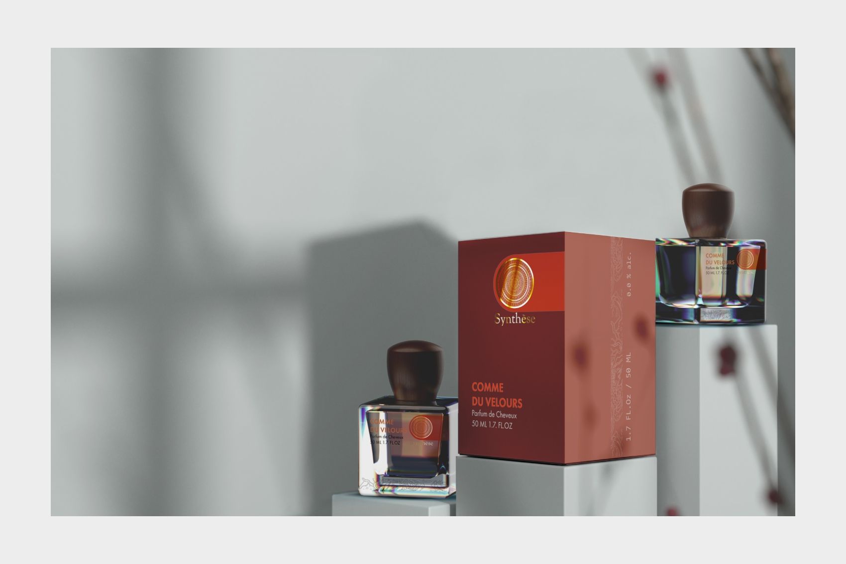 Comme du Velours Parfum pour Cheveux - Synthese Atelier de Parfum