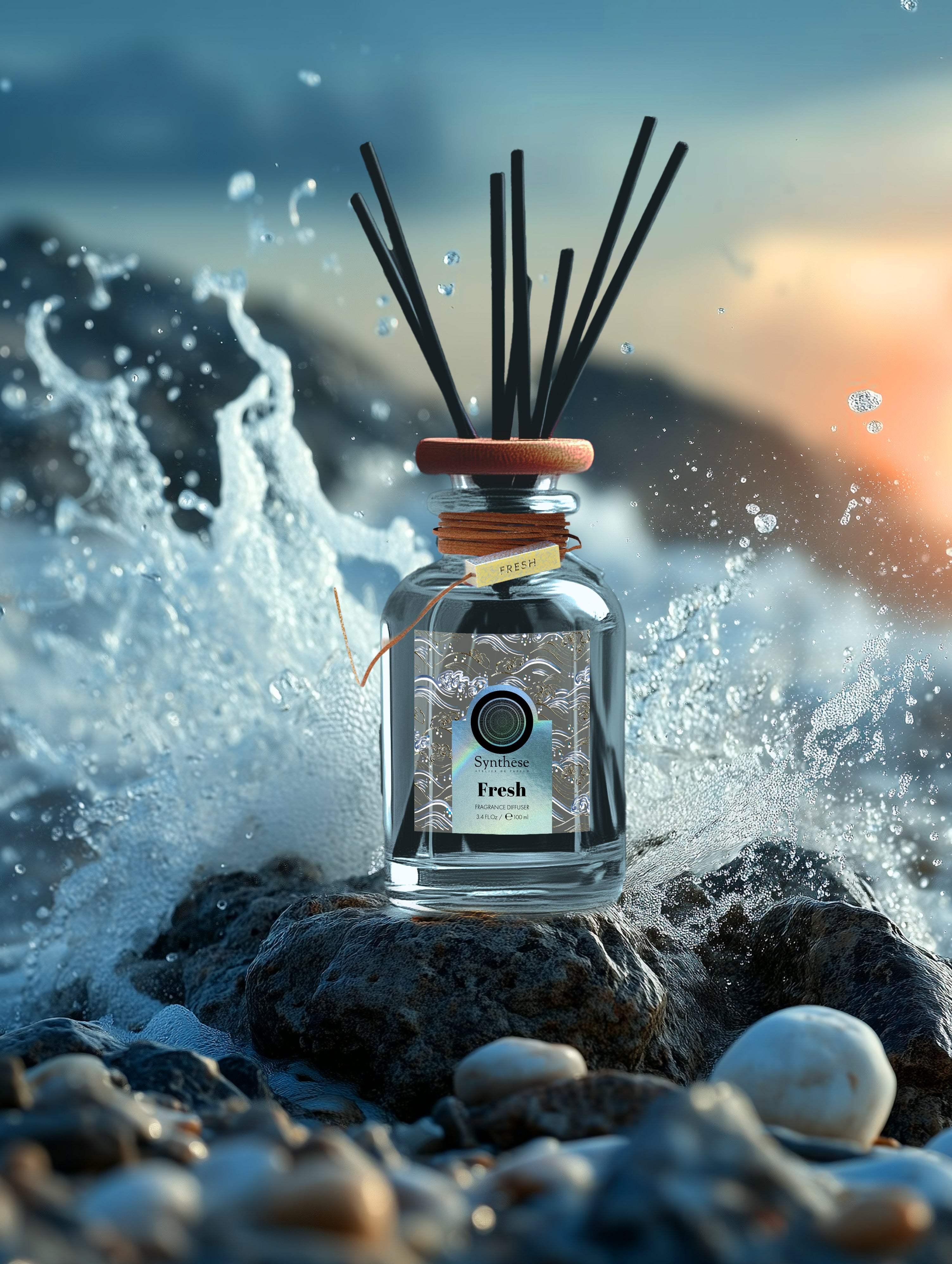 Fresh Reed Diffuser - Synthese Atelier de Parfum