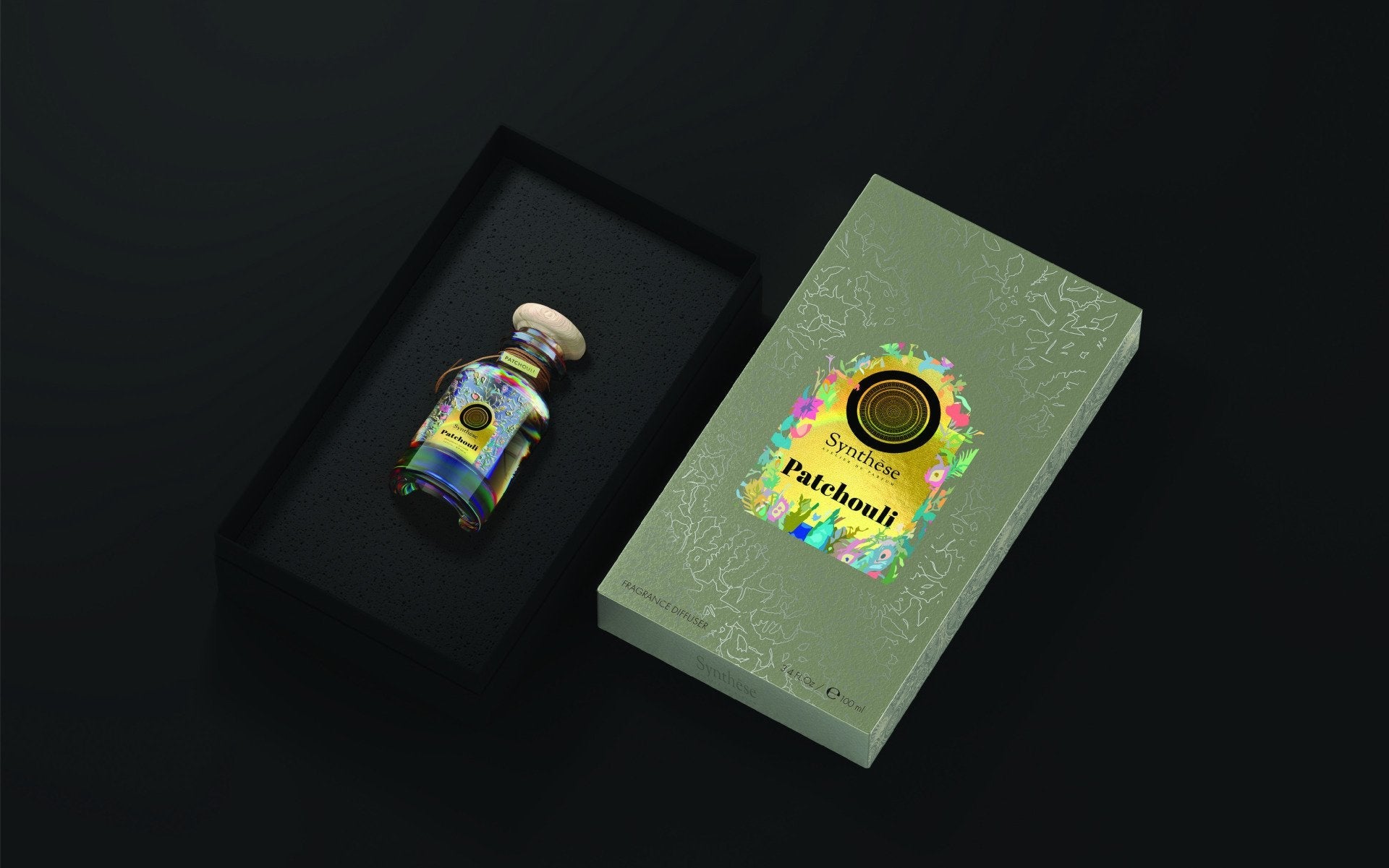 Patchouli & Clove Reed Diffuser - Synthese Atelier de Parfum