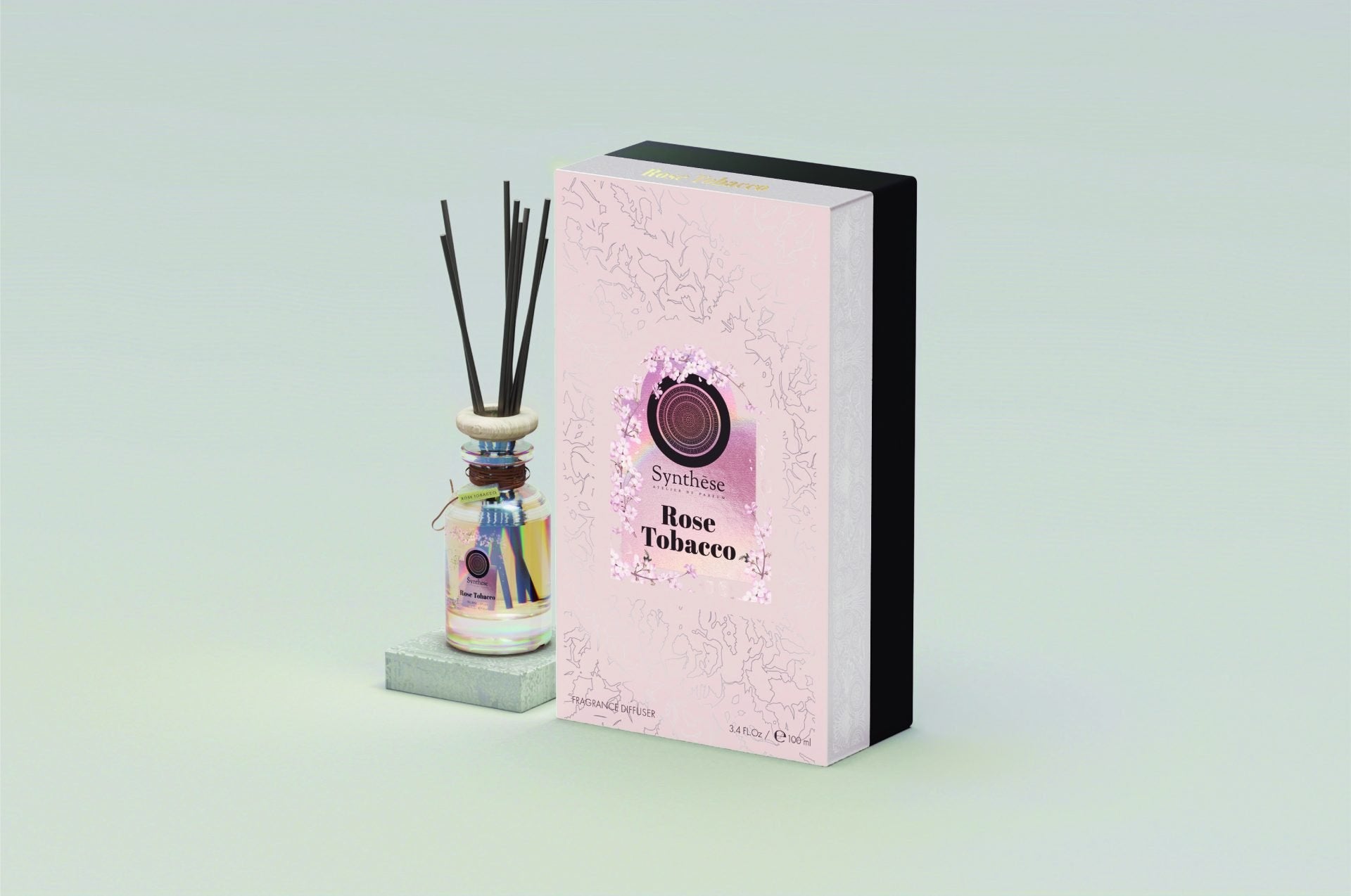 Rose&Tobacco Reed Diffuser - Synthese Atelier de Parfum